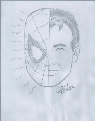 Schizzo john romita - john, sr