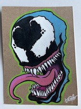Carta schizzo ORIGINALE Venom