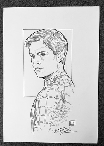 Sketch matita tobey maguire - sketch,