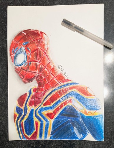 Spiderman disegno matita - spiderman,