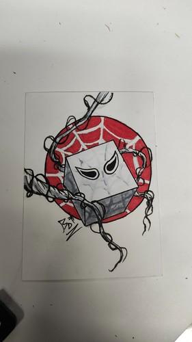 Salt lick spider man arte - lick,