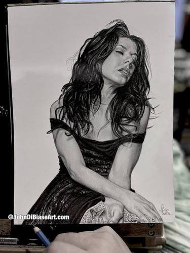 Marisa tomei disegno matita - marisa,