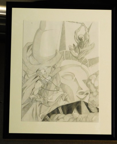 Spiderman green goblin disegno - spiderman/green,