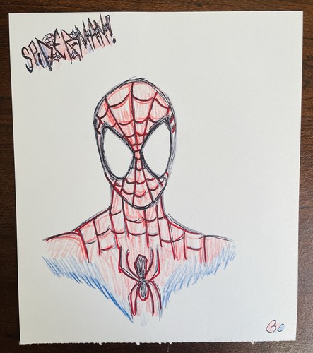 Spider man originale ritratto - spider-man,