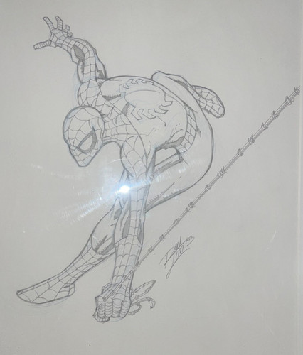 Ron lim spider man schizzo - spider-man, a